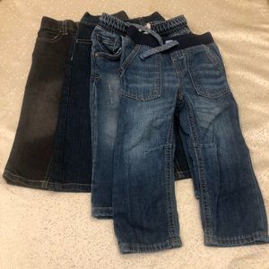 4 piece toddler boys denim pants 18-24 months